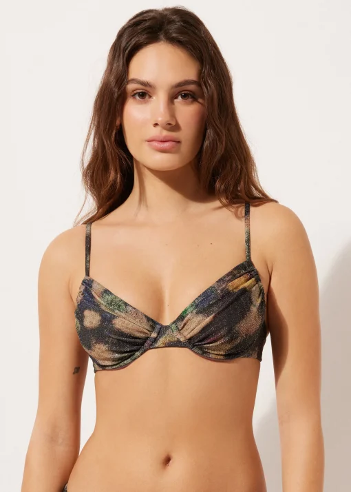 Balkonetka góra od kostiumu Sparkling Camouflage