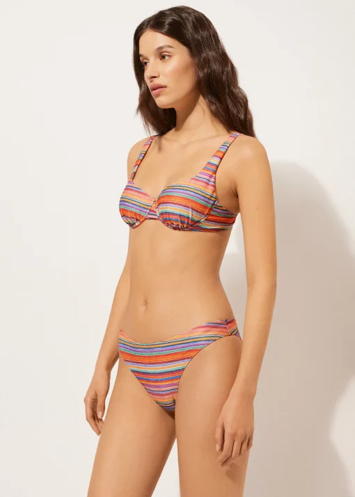 Balkonetka góra od kostiumu Colorful Stripes