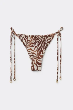 Brazyliany dół od kostiumu Brown Zebra