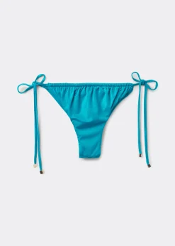 Brazyliany wiązane dół od kostiumu Shiny Satin