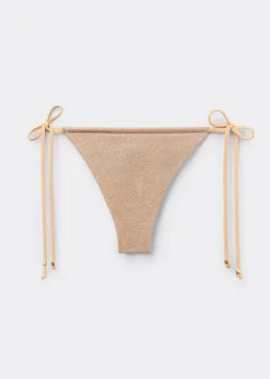 Brazyliany wiązane dół od kostiumu Golden Glitter