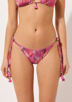 Brazyliany wiązane dół od kostiumu Multicolor Ethnic