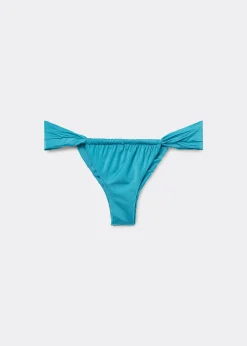 Brazyliany z cienkimi paseczkami dół od kostiumu Shiny Satin