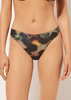 Figi dół od kostiumu Sparkling Camouflage