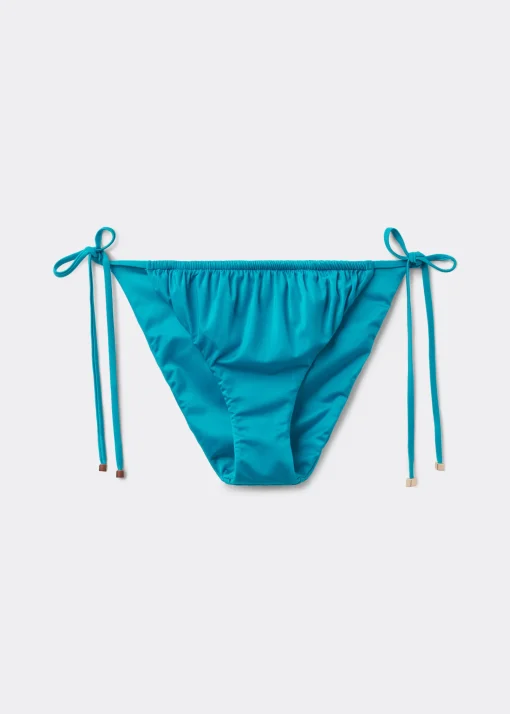 Figi wiązane dół od kostiumu Shiny Satin