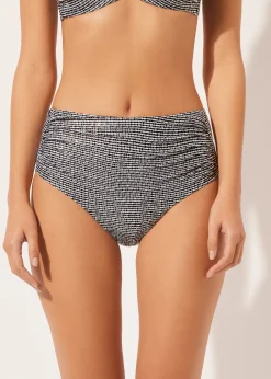 Figi wysokie modelujące dół od kostiumu Black Dots