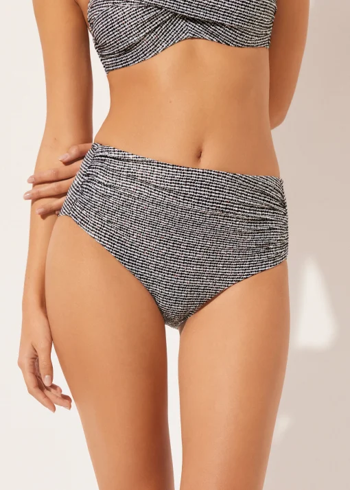 Figi wysokie modelujące dół od kostiumu Black Dots