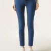 Jeansy push-up skinny z wysokim stanem Soft Touch