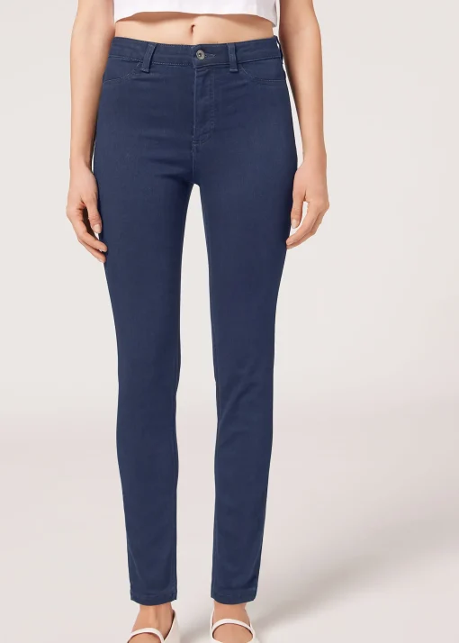 Jeansy termiczne skinny Soft Touch