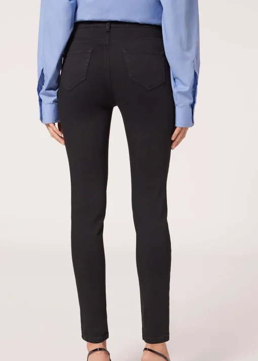 Jeansy termiczne skinny Soft Touch