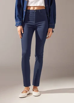 Jeansy termiczne skinny Soft Touch