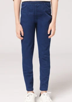 Jegginsy z denimu dziecięce