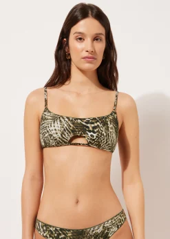 Klasyczny biustonosz góra od kostiumu Tropical Animalier