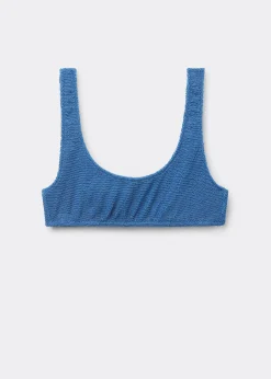 Klasyczny biustonosz góra od kostiumu Crinkle Waves