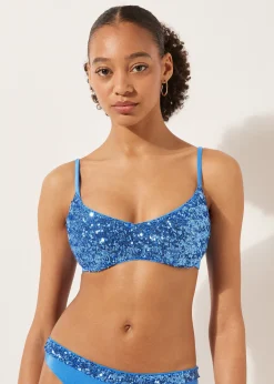 Klasyczny biustonosz z wyjmowanymi wkładkami góra od kostiumu Glowing Surface