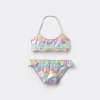 Kostium dwuczęściowy dziewczęcy Multicolor Mermaid