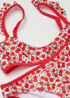 Kostium dwuczęściowy dziewczęcy Summer Cherries