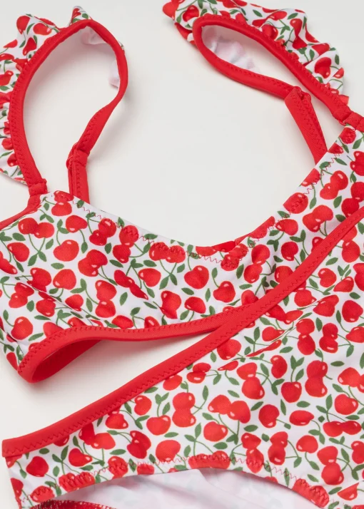 Kostium dwuczęściowy dziewczęcy Summer Cherries