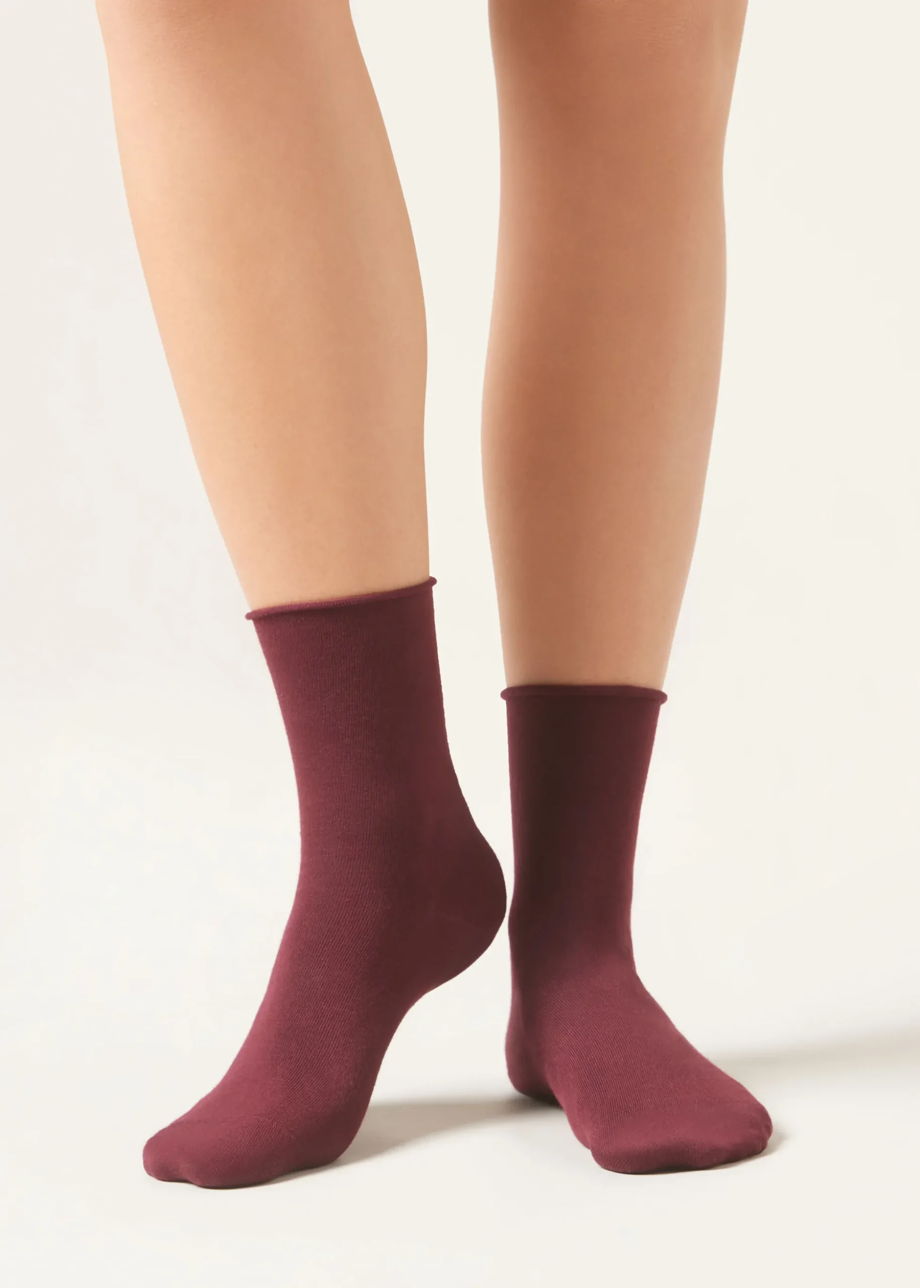 Krótkie Skarpetki Bezuciskowe z Bawełny