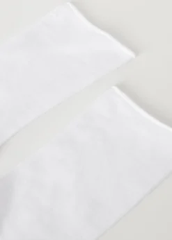 Krótkie Skarpetki Bezuciskowe z Bawełny