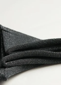 Krótkie skarpety z brokatem