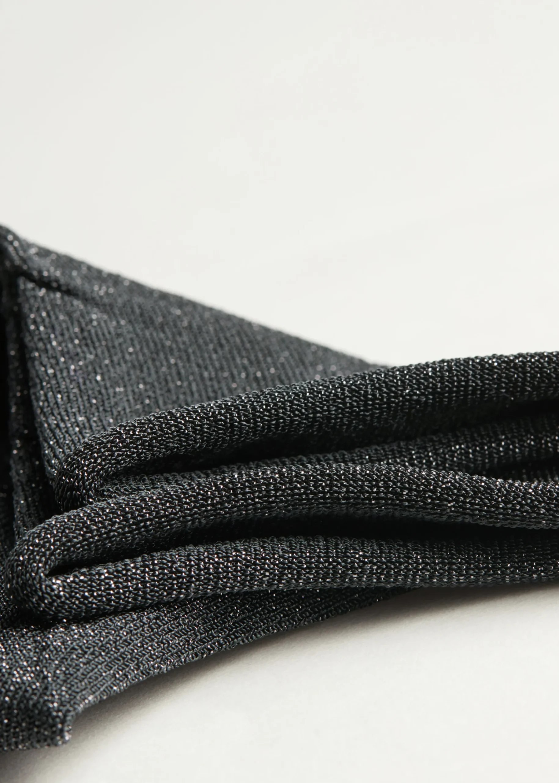 Krótkie skarpety z brokatem