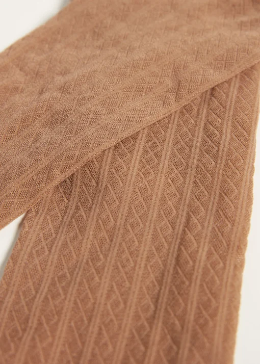 Krótkie skarpety ze wzorem w romby Eco