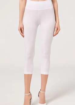 Legginsy Capri z Bawełny