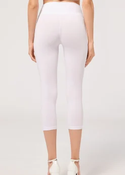 Legginsy Capri z Bawełny