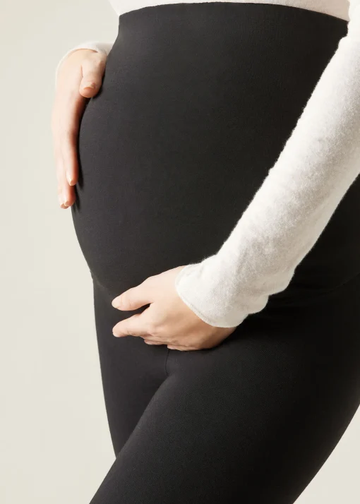 Legginsy Ciążowe z Bawełny