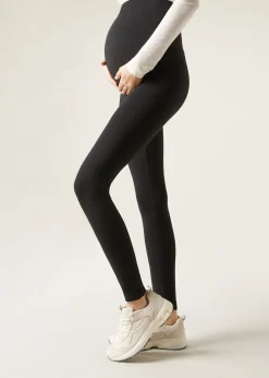 Legginsy Ciążowe z Bawełny