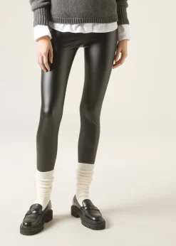 Legginsy z Efektem Skóry
