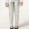 Legginsy z efektem skóry dziewczęce