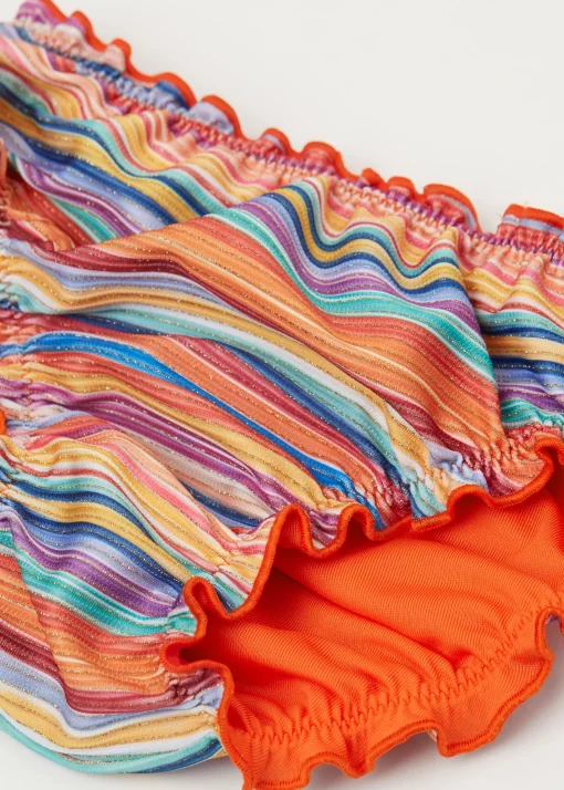 Majtki kąpielowe dziewczęce Colorful Stripes