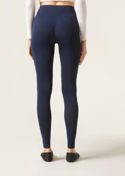 Mocno kryjące legginsy z mikrofibry