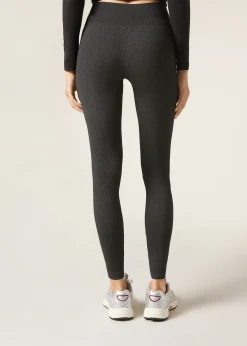 Mocno kryjące legginsy z mikrofibry