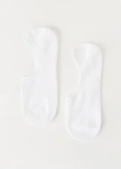 Niewidoczne skarpety unisex z bawełny i lnu