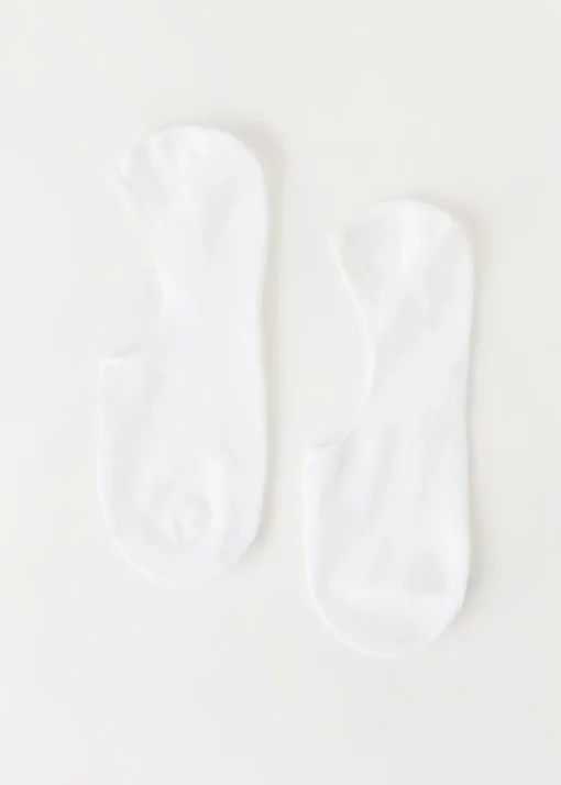 Niewidoczne skarpety unisex z bawełny i lnu