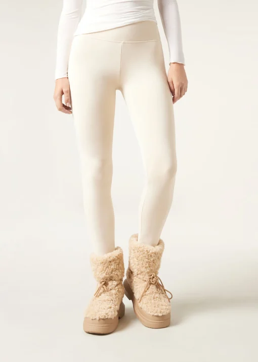 Ocieplane legginsy Plush