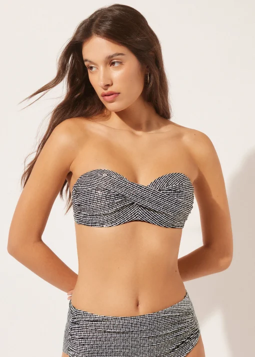 Opaska góra od kostiumu Black Dots
