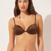 Push-up góra od kostiumu Shiny Satin