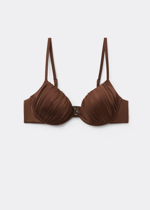 Push-up góra od kostiumu Shiny Satin