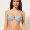 Push-up usztywniany góra od kostiumu Delicate Geometric