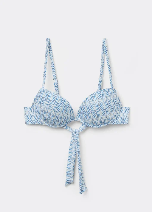 Push-up usztywniany góra od kostiumu Delicate Geometric