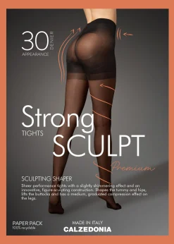 Rajstopy cienkie 30 den strong sculpt