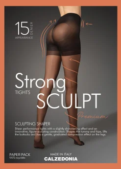 Rajstopy cienkie 15 den strong sculpt