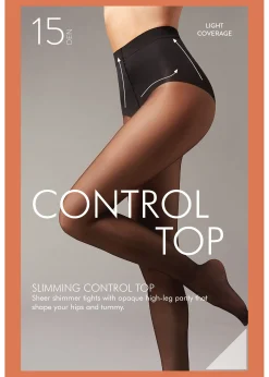 Rajstopy Control Top 15 Den