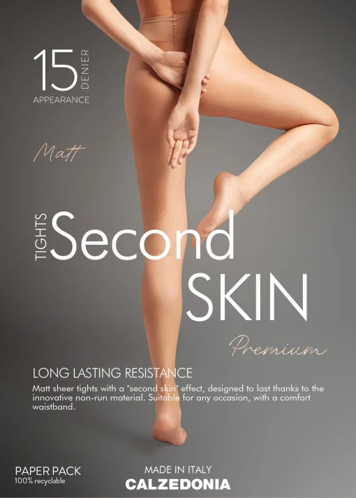 Rajstopy Second Skin 15 Den Matt Premium
