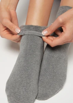 Skarpetki Krótkie z Bawełny Ocieplane