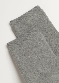 Skarpetki Krótkie z Bawełny Ocieplane